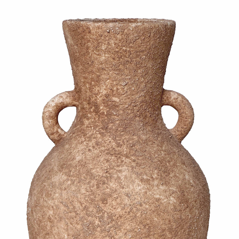 Earthenware Roman Vase With Handles