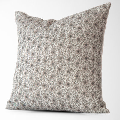 Floral Cotton Pillow Cover