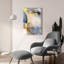  «Lost In Reality 2» par Laura Gibson, art mural en verre acrylique, 24 po x 36 po
