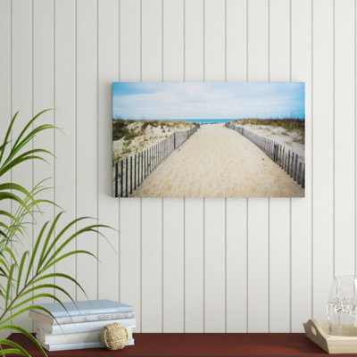 « beach shores », reproduction de photo sur toile tendue