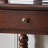 Nut-brown Rectangular Solid Wood desk-43128329