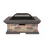 29”  SQUARE WOOD BURNING FIRE PIT