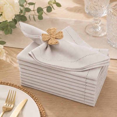Apricot Gelato Cotton Cloth Dinner Napkins 