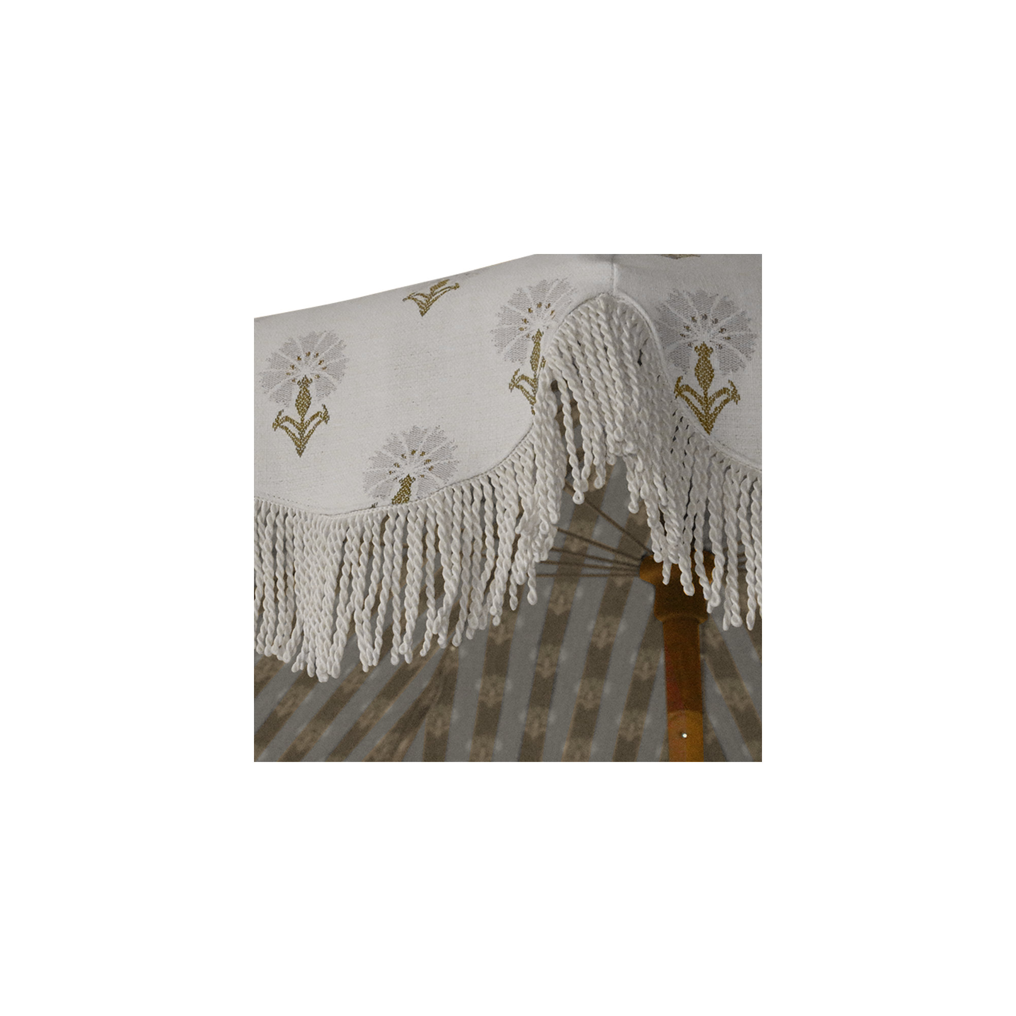 Lillie 7.5ft Garden Market Umbrella, Mira Seasalt