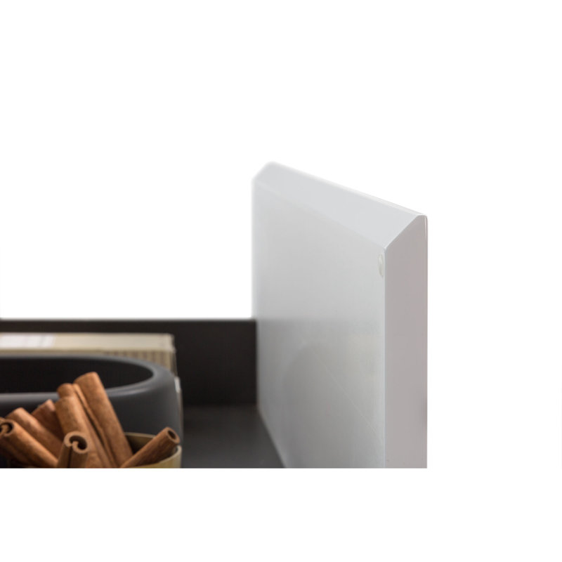Meuble-lavabo flottant simple 24 po avec lavabo à surface solide 24 po, Blanc