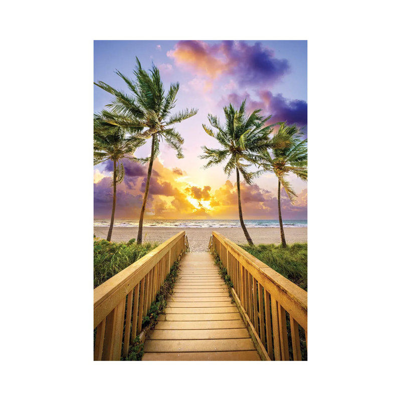 Morning Mood In Paradise, Florida by Susanne Kremer - Gallery-Wrapped Canvas Giclée on Canvas, 30.48 cm H x 45.72 cm W