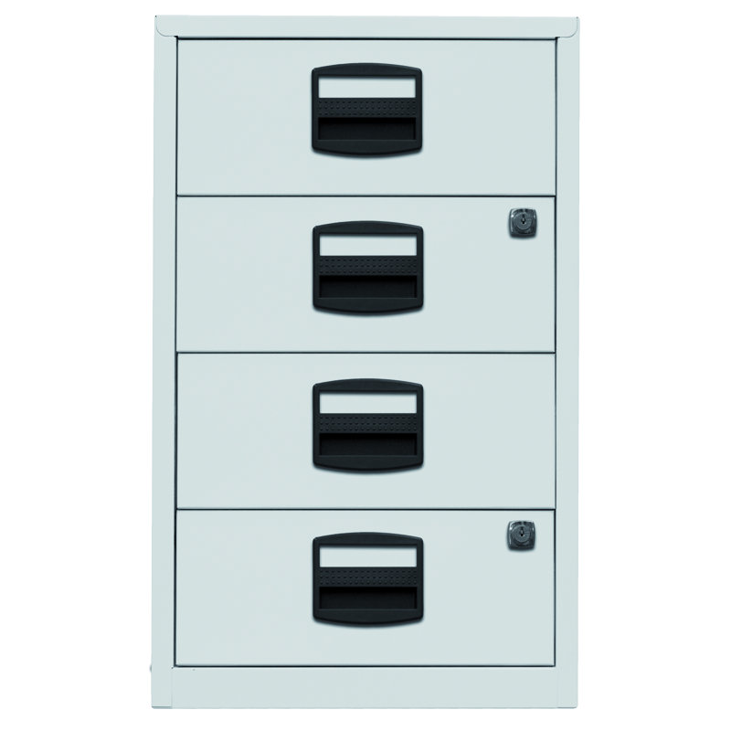 Pfa 41.3cm Wide 4 -Drawer File Cabinet, Light grey
