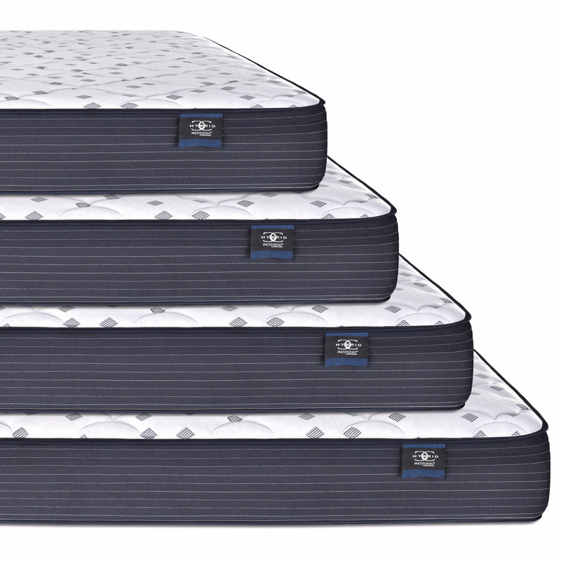Confort ferme hybride ComfortCare, 11.5", Grand lit