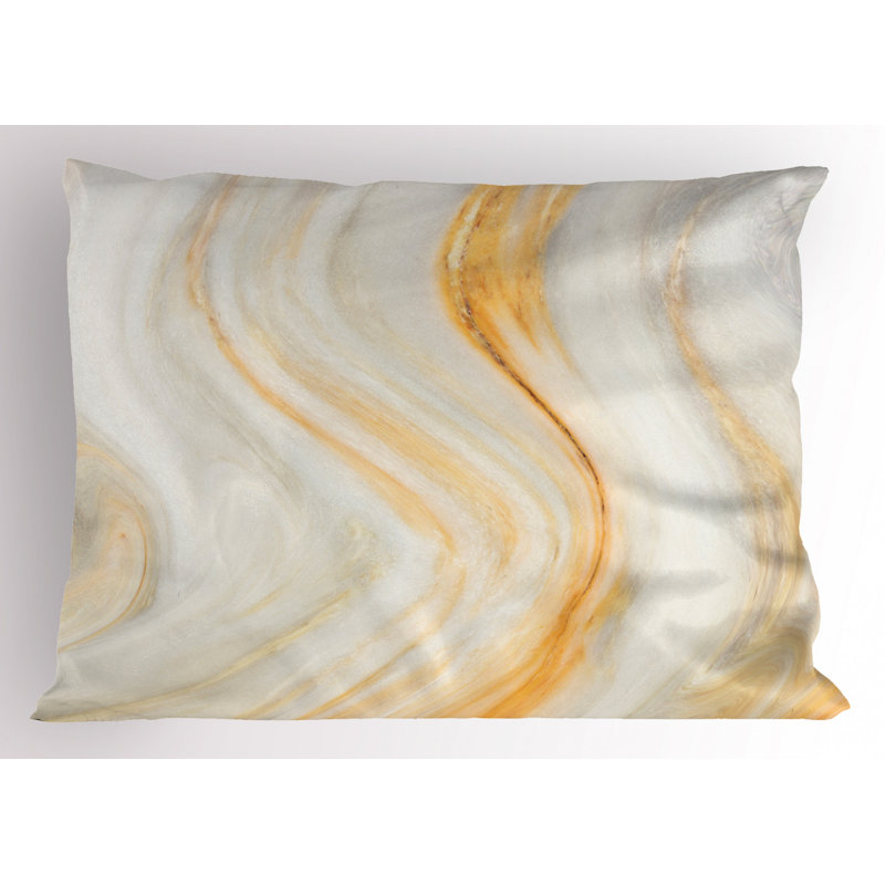 Taie décorative psychédélique Marble, Simple