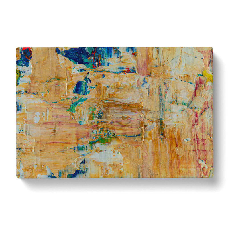Abstract Art Painting Vol.121 by S.Johnson - Wrapped Canvas Painting, 60cm H x 91cm W x 3cm D