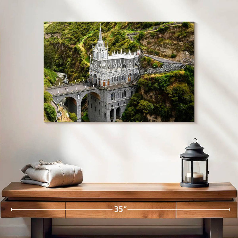 Lilie Las Lajas Shrine, 16" H x 24" W
