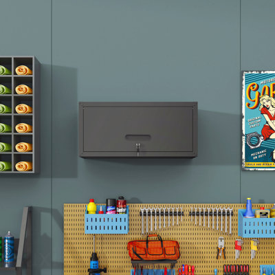 Armoire de rangement pour outils en métal robuste