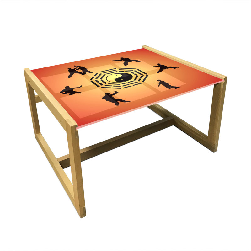 Inetta Sled Coffee Table, 62cm H x 74cm W x 40cm D