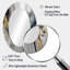 Grand miroir mural ovale en métal Shapes And Lines III-494432946