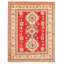 Tapis rouge foncé Finest Ghazni 5 pi 1 po x 6 pi 9 po