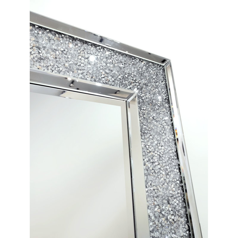 Ginnia Glass Flat Wall Mirror