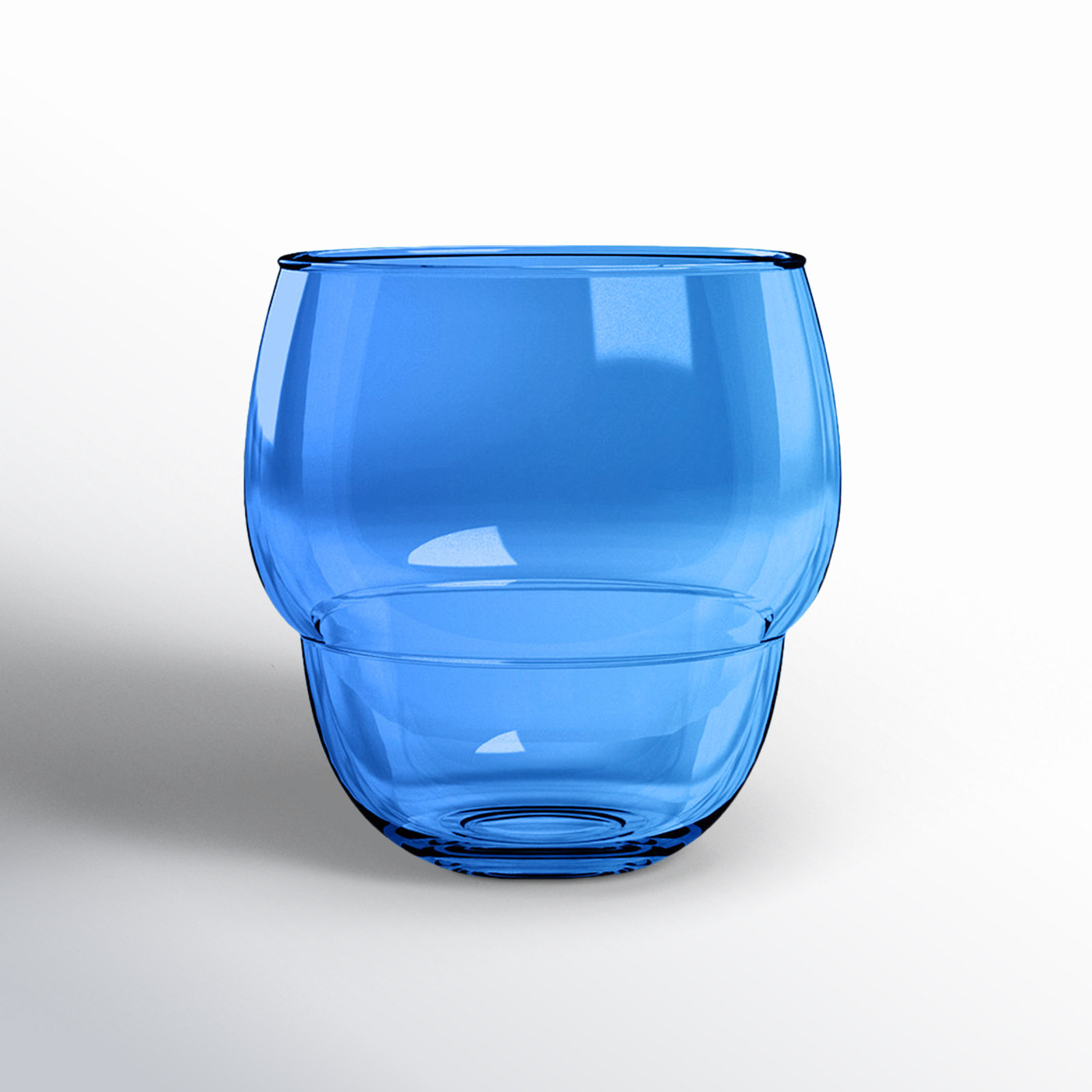 Tarhong Acrylic Stacking Bubble Tumbler, Blue