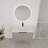 36" Wall Mounted Bathroom Vanity with Resin Sink & 2 Soft-Close Doors-2048318949