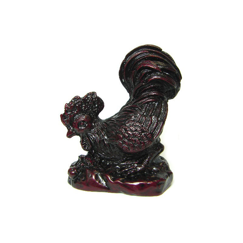 Figurine coq chinois