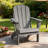 Hdpe Folding Adirondack Chairs With Cup Holder-1864360112