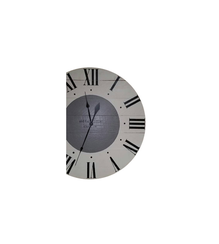 Horloge murale surdimensionnée Hiles, Grand