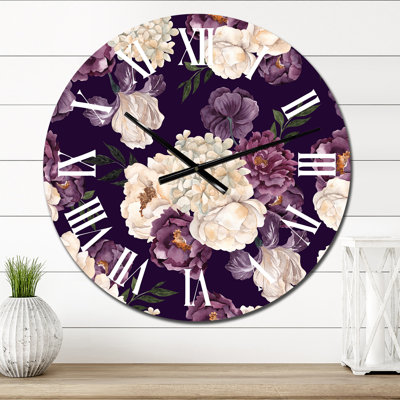 Horloge murale surdimensionnée