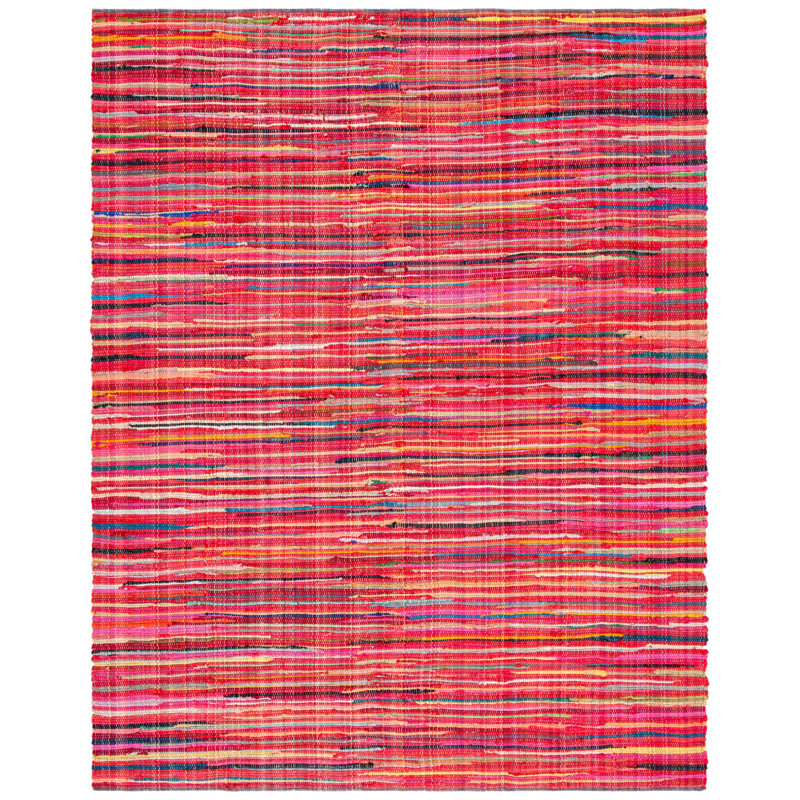 Tapis en coton tissé à la main Nidhi, Rectangle 2 pi x 3 pi