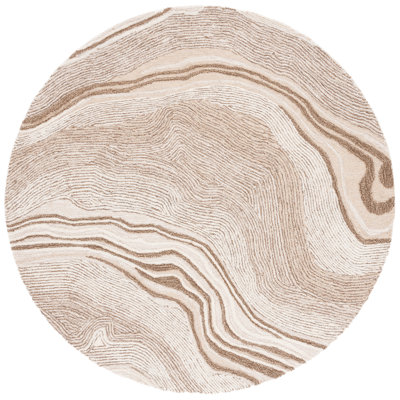 Kriner Hand Tufted New Zealand Wool Abstract Rug