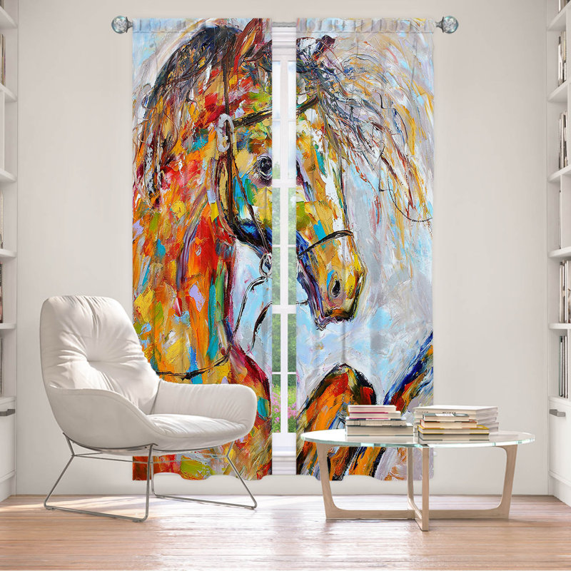 Room Darkening Curtain Pair, 20" W x 52" L