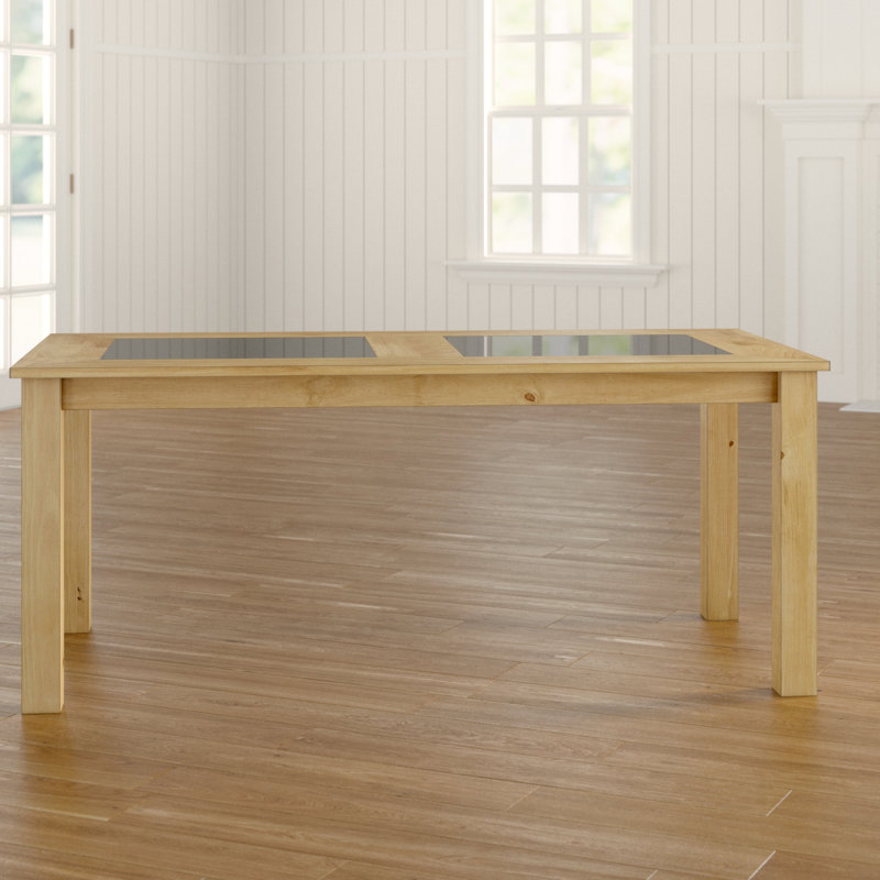 Mei Rectangular Dining Table, Stain/Wax, H75 x L180 x W90cm