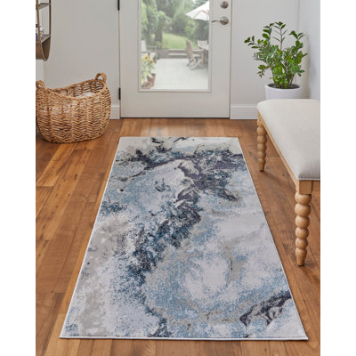 Tapis en polyester / polypropylène Oria
