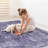 Anthracite Washable Rug Area Rug (Anthracite)-1529370995