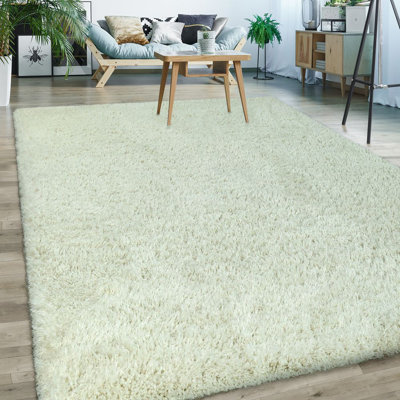 Keaton Solid Colour Shag Area Rug