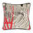 Abstract Feather Reversible Throw Pillow