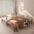 Walnut Rectangular Solid Wood desks-107466473-107466477