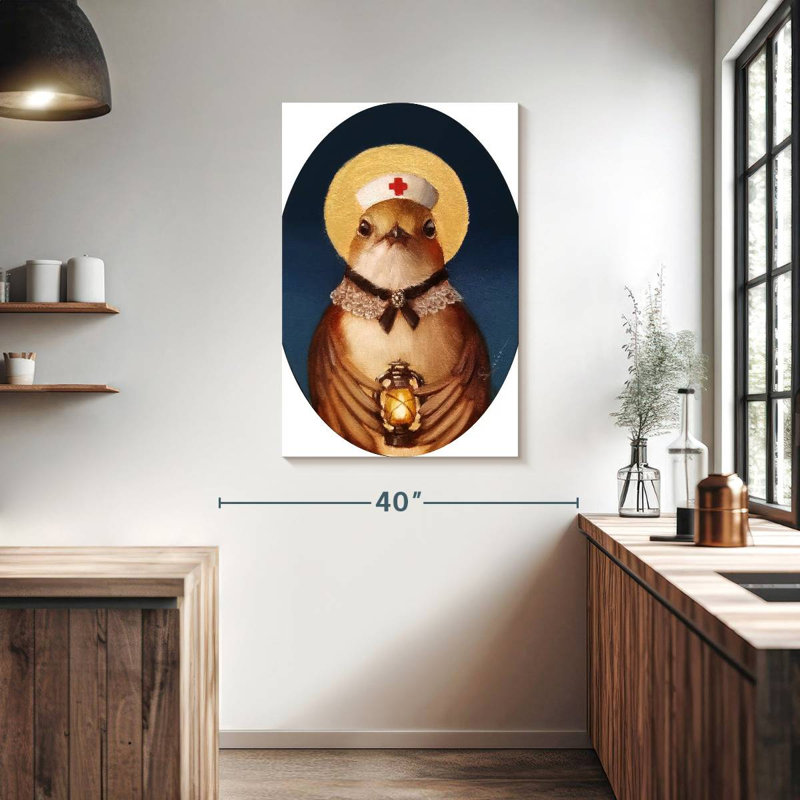 Florence Nightingale, 39" H x 26" W