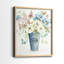 Bouquet de jardin - reproduction encadrée de qualité supérieure - prête à être accrochée - aucun clou requis - aucun clou requis-1758173963-1758173957