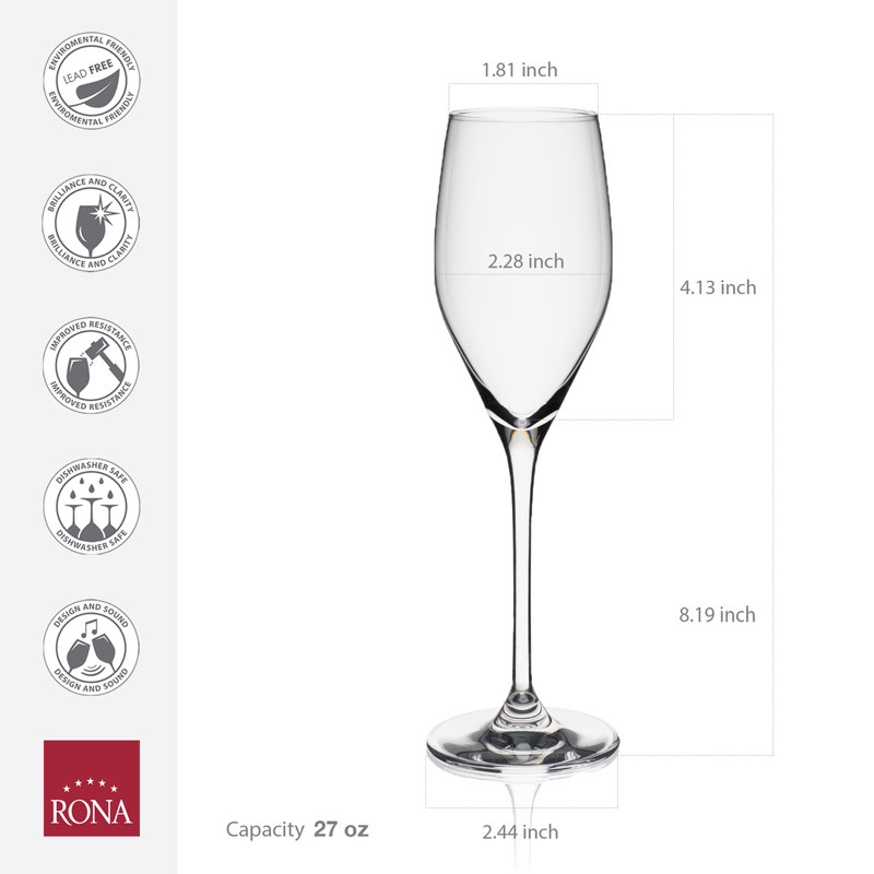 RONA Favourite 6 oz. Champagne Flute 