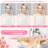 Portable Makeup Organizer Makeup Tool Case With Led Mirror Pink-301349712