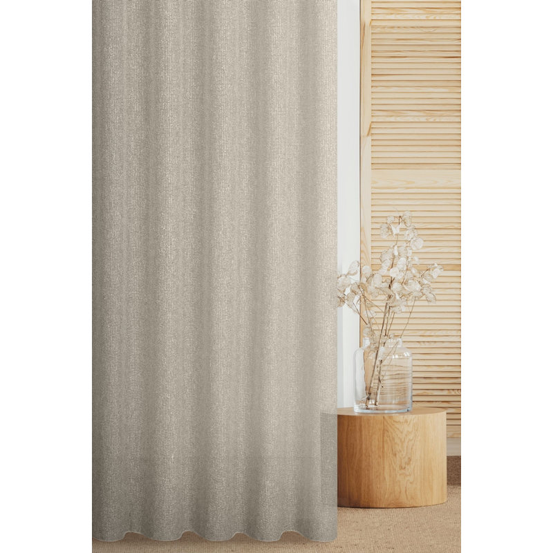 Semi Sheer Curtains Single Panel