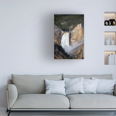 Reproduction d'art sur toile "Rapid Waterfall IV" parologiste