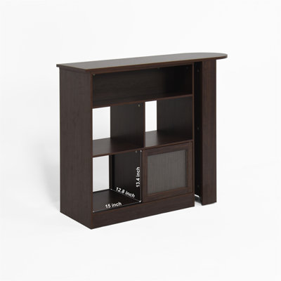 Modern Bar Cabinet With Rotating Top