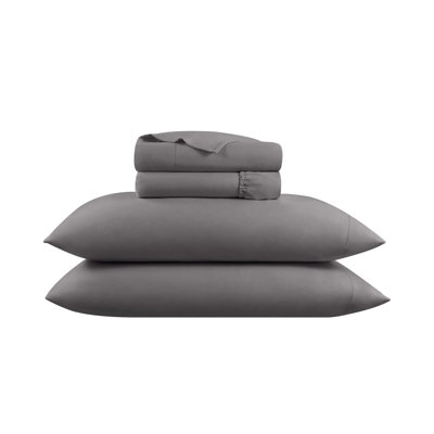 Twin 3 pc Sheet Set Dark Gray