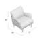 Fauteuil en polyester de 32 po de largeur Allura-92931816