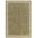 Anyi Bordered Hand Loomed Green Rug