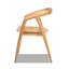 Chaise de salle à manger à dossier bas Mendoza