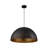 Kyrek 1-Light Iron Dome Pendant -2137744289-2139076445