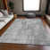 Premium Machine Washable Prisco Silver Rug