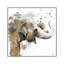 Water Elephant With Gold by Patricia Pinto - Print on Canvas-18642995-98502024