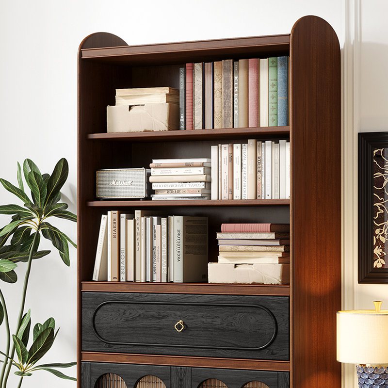 Bibliothèque rétro de style français